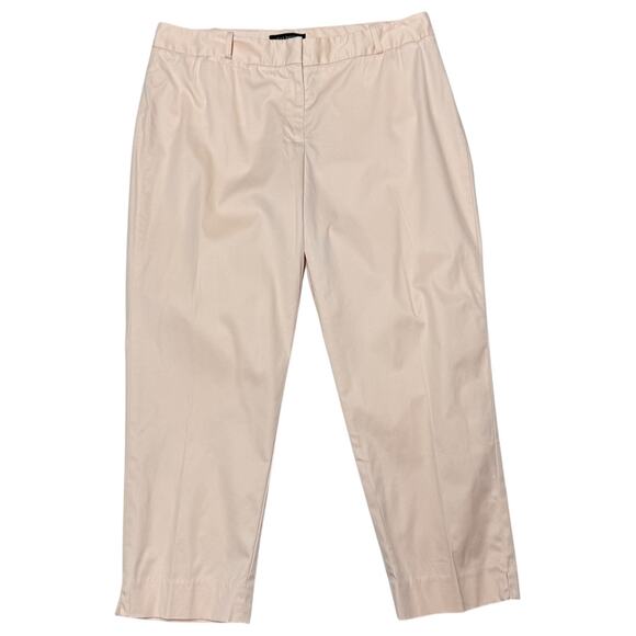 Talbots Signature Crop Pant Light Pink 12 - Picture 1 of 3